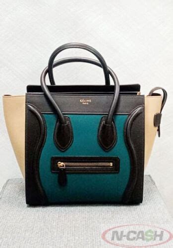 celine micro luggage multicolor